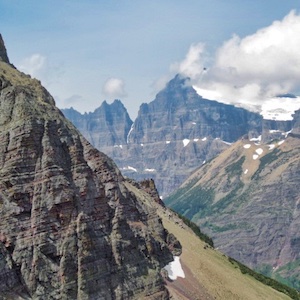 Mount Merritt and Old Sun Glacier, Glacier National Park