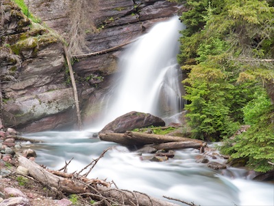 Baring Falls, Glacier National Park
