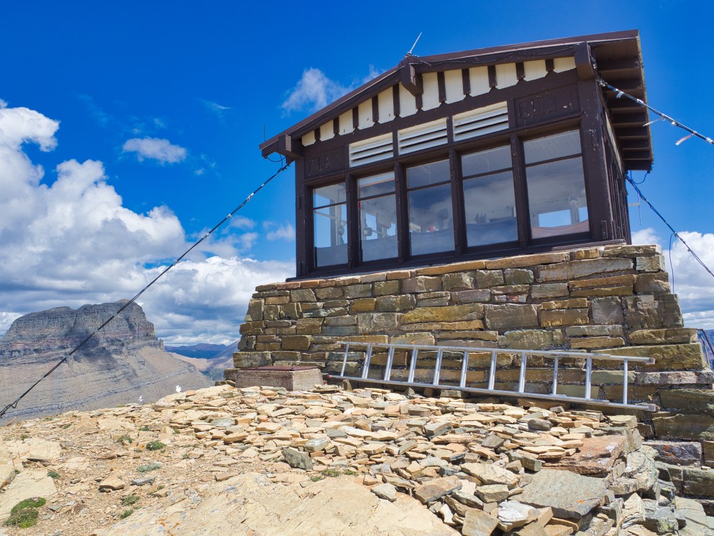 Swiftcurrent Fire Lookout, Glacier National Park