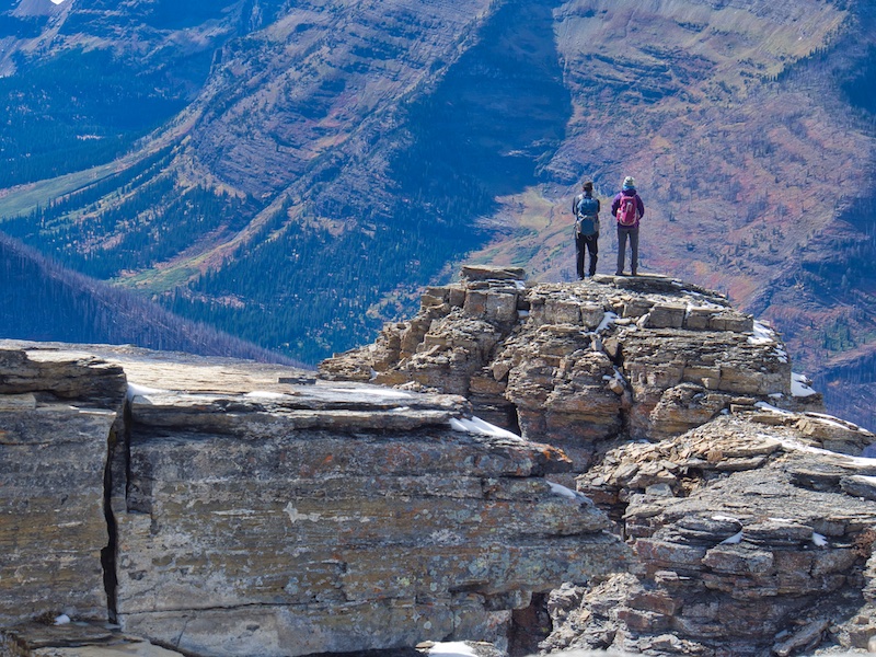 Looking Into Nyack Creek Drainage from Pitamakan Overlook, Glacier National Park