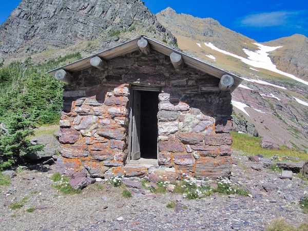 Gunsight Pass Shelter Cabin, Glacier National Park