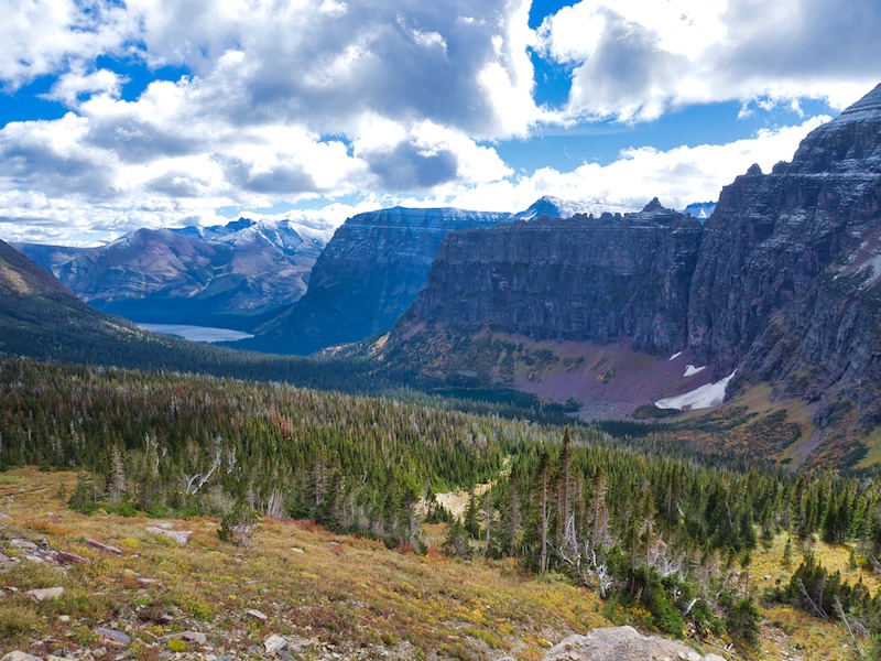 Looking East Toward Two Medicine Lake, Glacier National Park