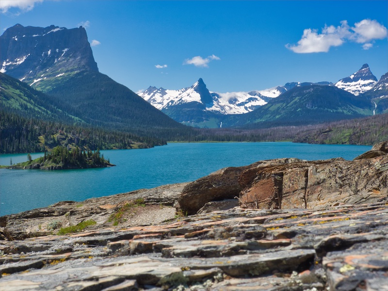 Saint Mary Lake from Sun Point, Glacier National Park