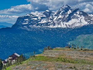 Heavens Peak and Granite Park Chalet, Glacier National Park