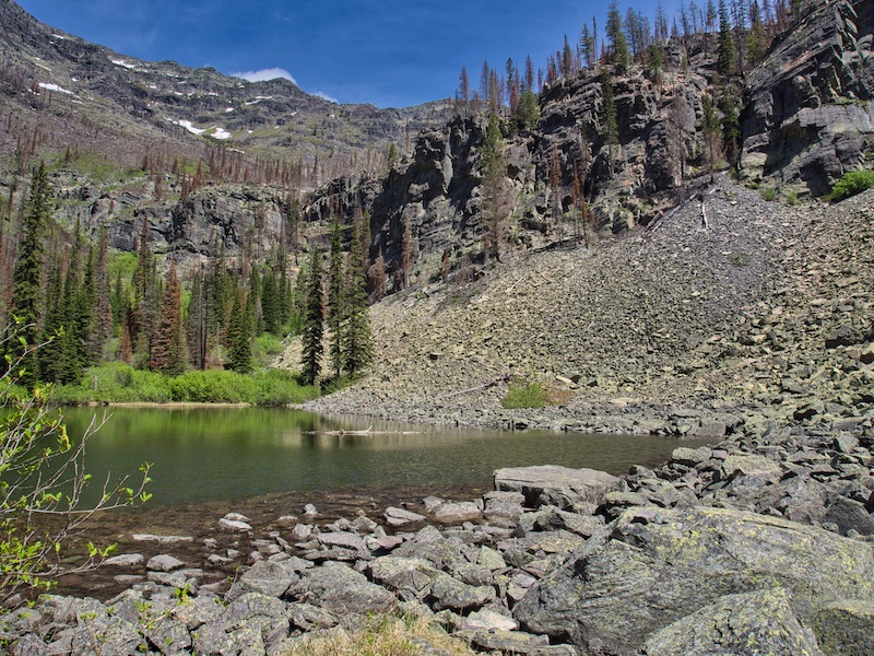 Glacier National Park, Lower Snyder Lake