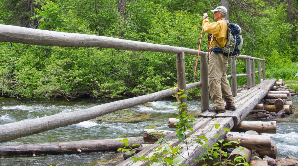 Upper Quartz Creek Bridge, Glacier National Park