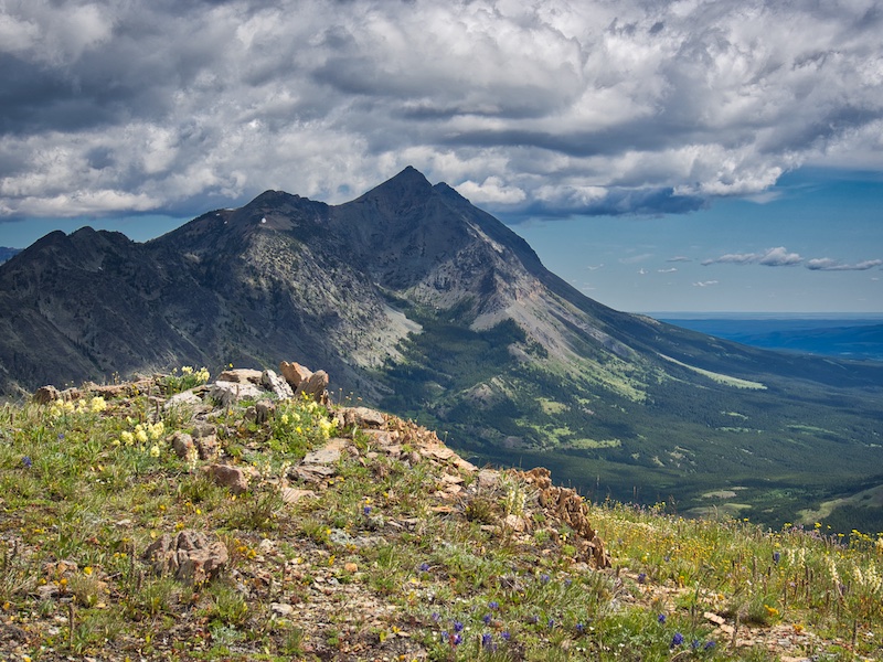 Glacier National Park, Summit of Elk Mountain