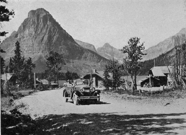 Two Medicine Chalet, ca. 1920.