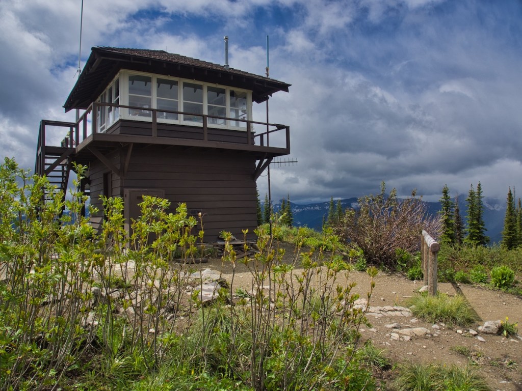 Scalplock Mountain Fire Lookout, Glacier National Park