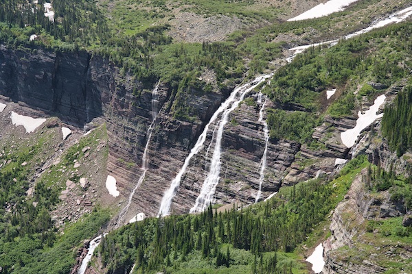 Glacier National Park, Many Glacier Region, Grinnell Falls