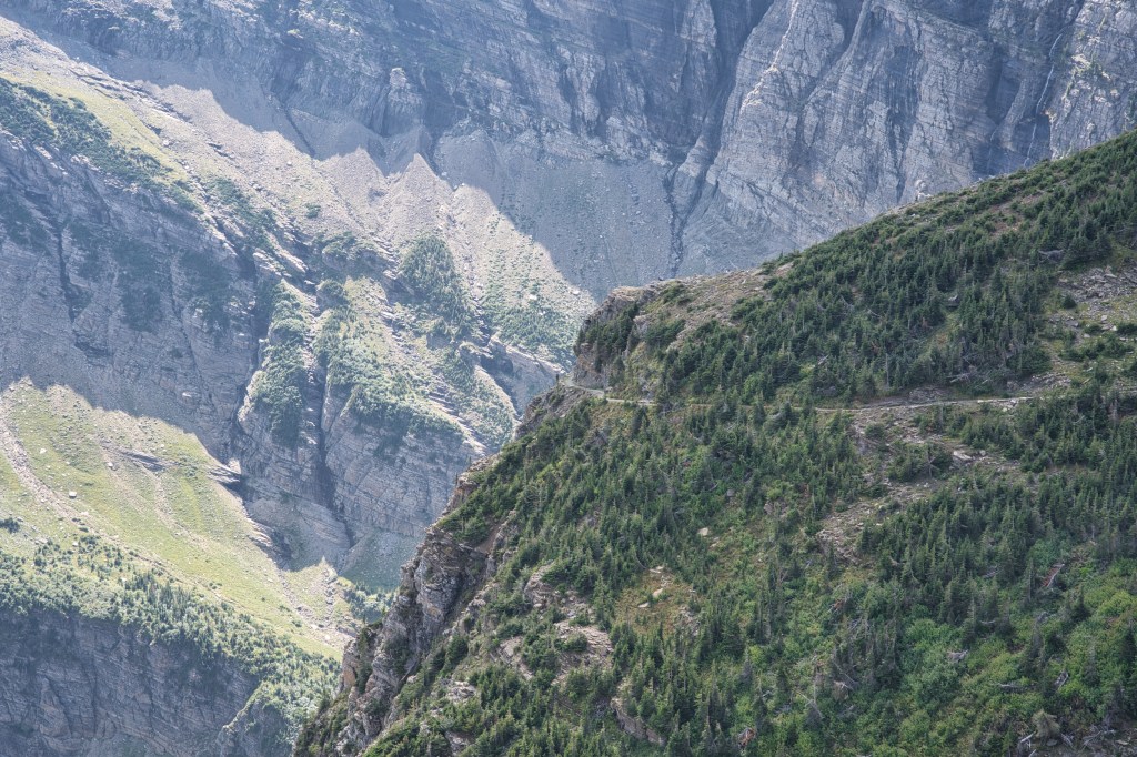 Glacier National Park, Many Glacier Region, Swiftcurrent Pass Trail upper section