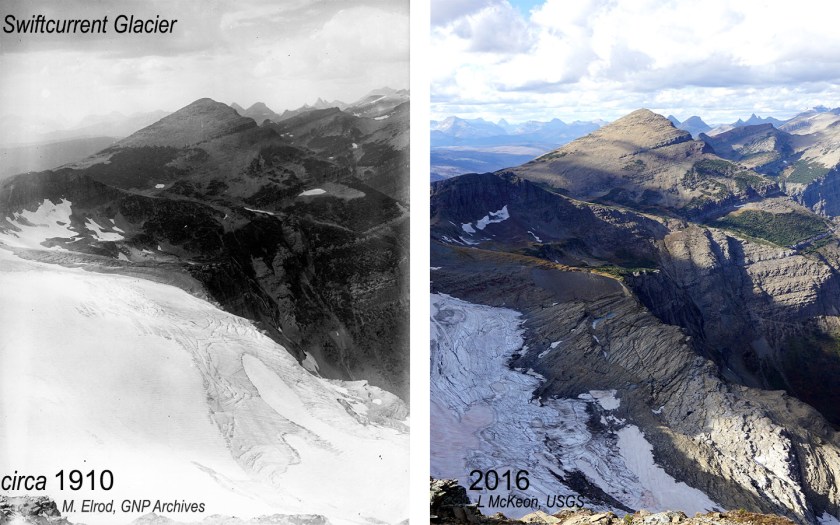 Glacier National Park, Many Glacier Region, Swiftcurrent Glacier