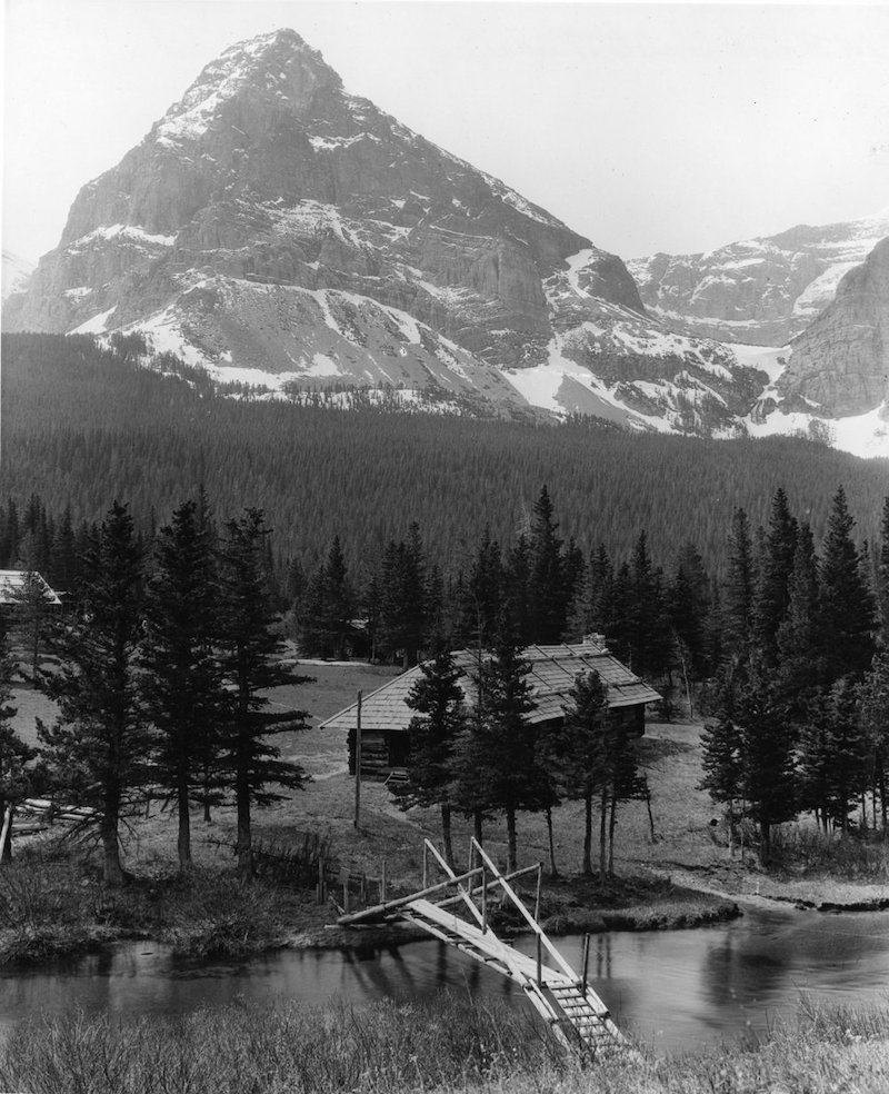 Cut Bank Chalet (T.J. Hileman, circa 1925), Glacier National Park