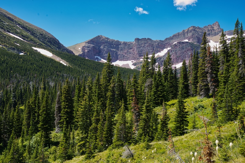 Rose Creek Trail to Otokomi Lake, Glacier National Park